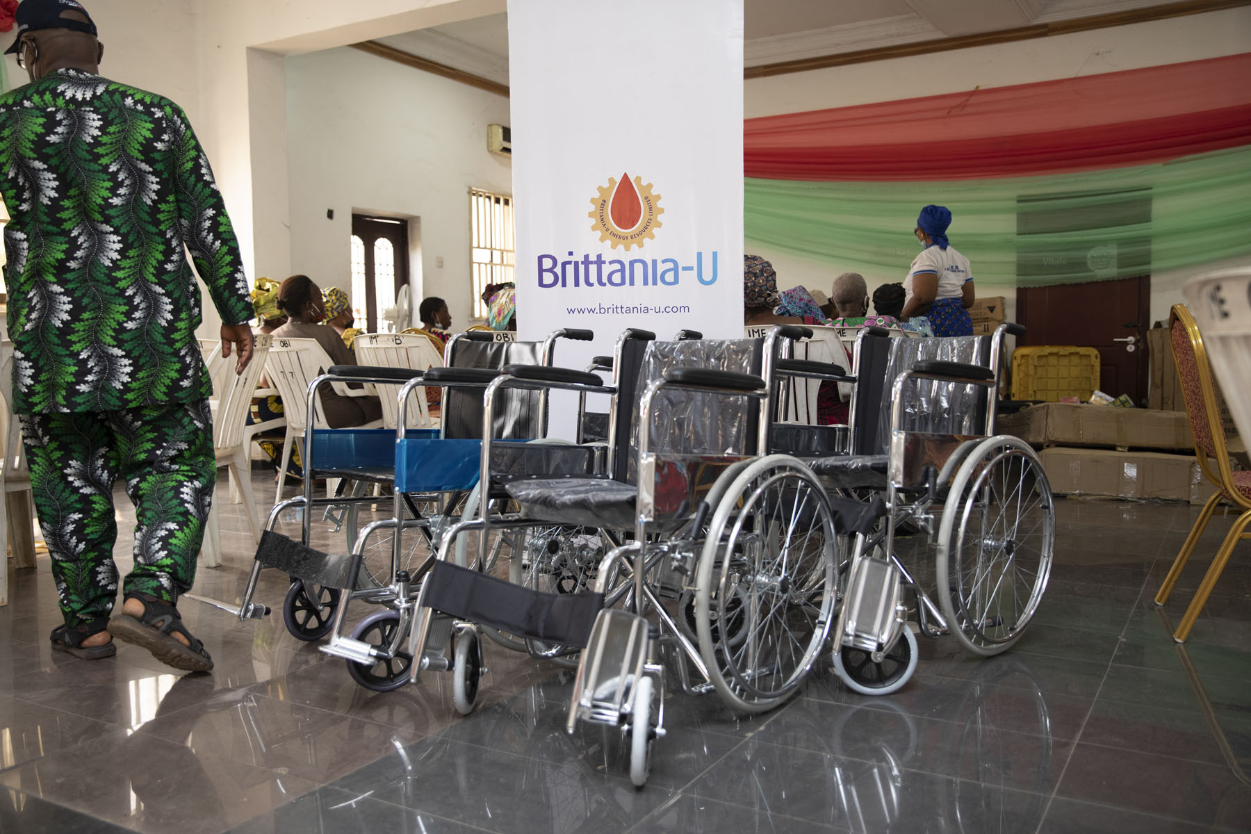 Lilyford foundation wheel chair donated to beneficiaries